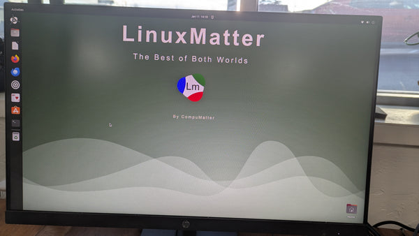 HP Desktop 240GB SSD / 8GB RAM / AMD A9-9430 CPU / LinuxMatter OS